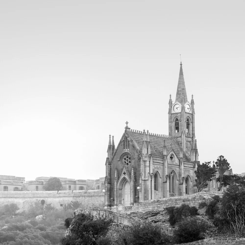 Kirche Unserer Lieben Frau von Lourdes - fotokunst von Christian Janik