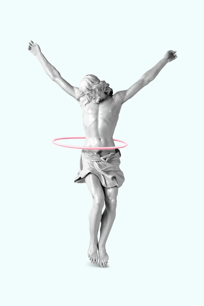 Hula Hoop Jesus - fotokunst von Jonas Loose