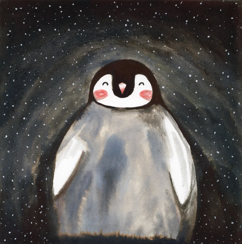 Happy penguin - fotokunst von Marta Casals Juanola