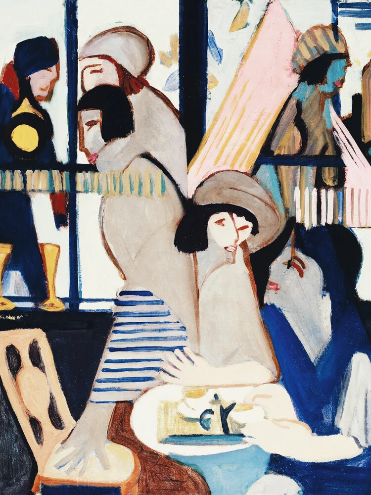 Ernst Ludwig Kirchner: Café - Fineart photography by Art Classics