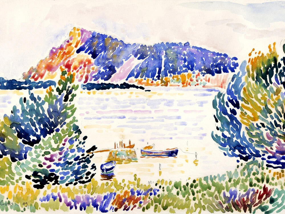 Henri-Edmond Cross: Cap Nègre - fotokunst von Art Classics