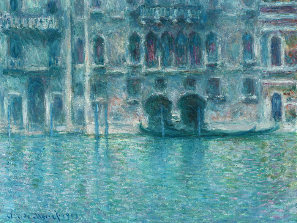 Claude Monet: Palazzo da Mula, Venice - Fineart photography by Art Classics