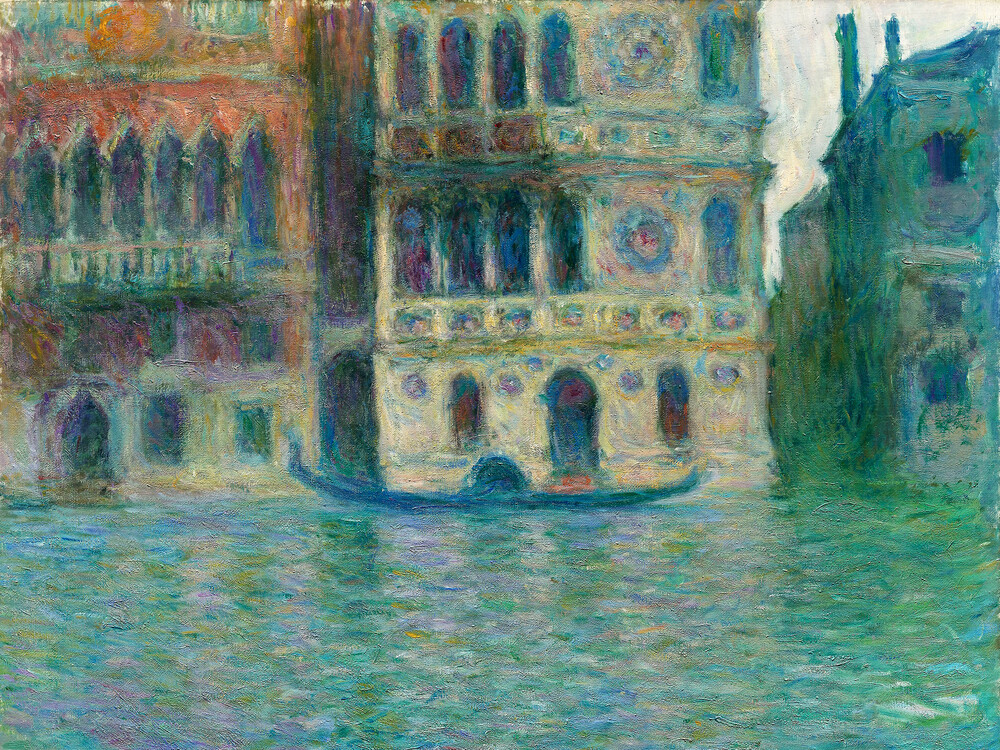 Claude Monet: Venedig, Palazzo Dario - fotokunst von Art Classics