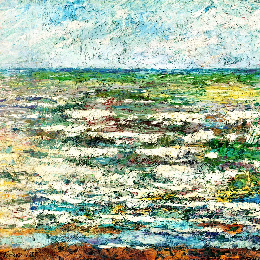 Jan Toorop: Das Meer - fotokunst von Art Classics