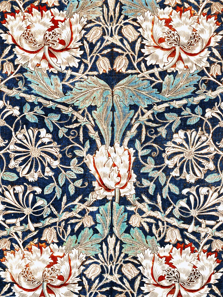 William Morris: Honeysuckle - Fineart photography by Art Classics