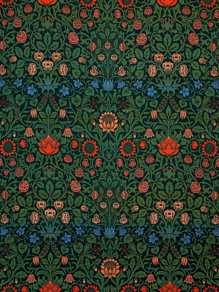 William Morris: Violet and Columbine - Fineart photography by Art Classics