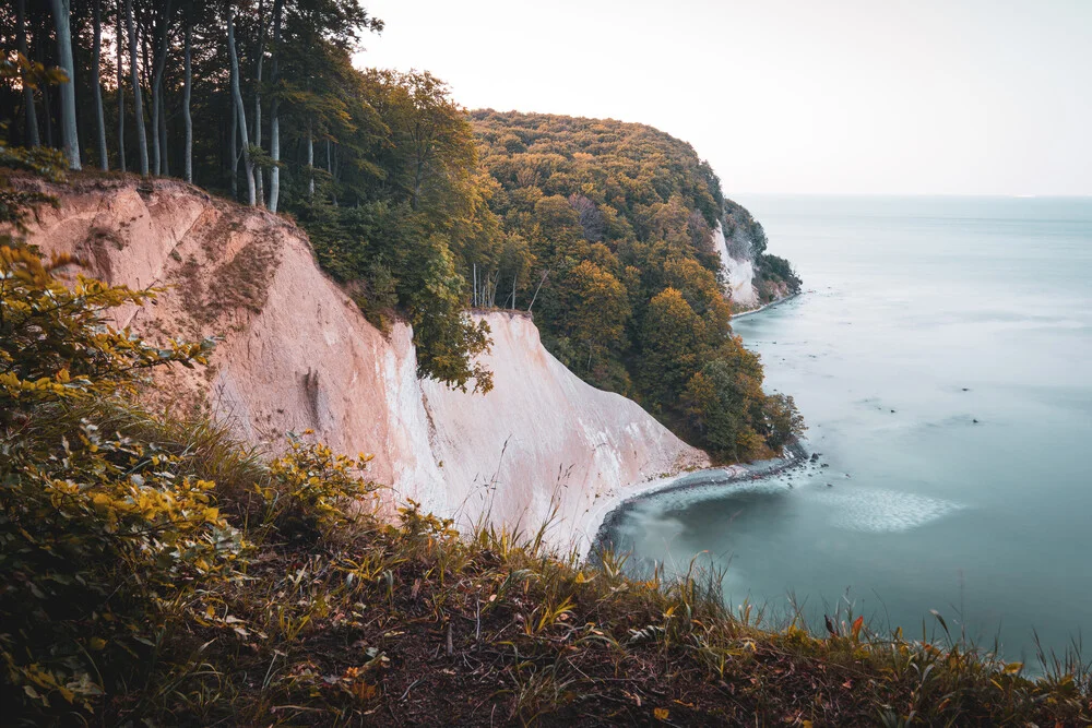 Kreideküste auf Insel Rügen - fotokunst von Martin Wasilewski
