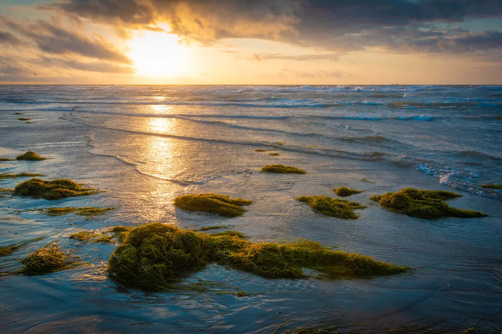 Sonnenuntergang an der Ostsee, Deutschland – Fotokunst von Martin Wasilewski als Poster oder Acrylglasbild
