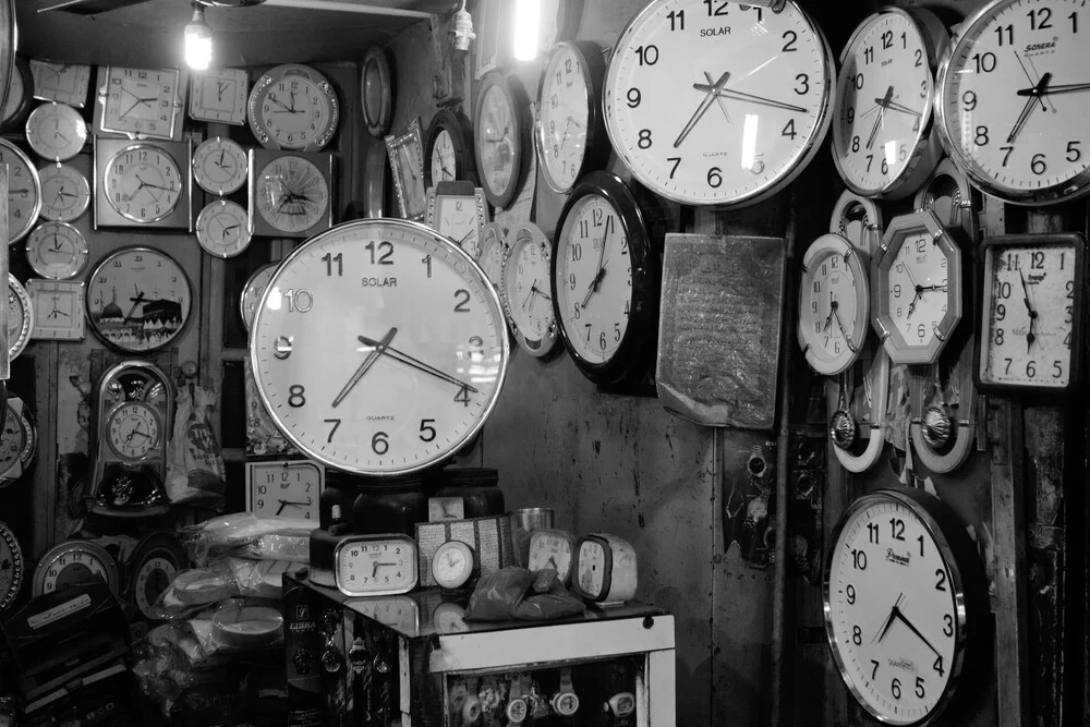 Clocks - fotokunst von Jagdev Singh