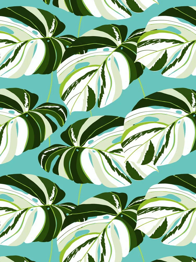 Summer Monstera II - fotokunst von Uma Gokhale