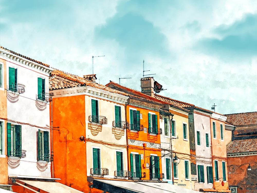 Burano Island - Fineart photography by Uma Gokhale