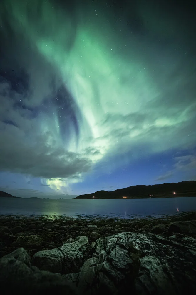 Aurora over Norway - fotokunst von Sebastian Worm