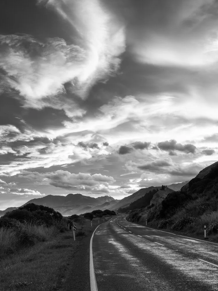 On the Road in New Zealand - Fineart photography by Christian Janik