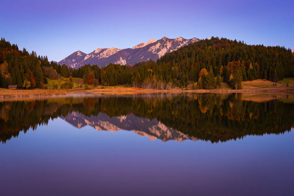 Autumn Evening in the Alps - Fineart photography by Martin Wasilewski