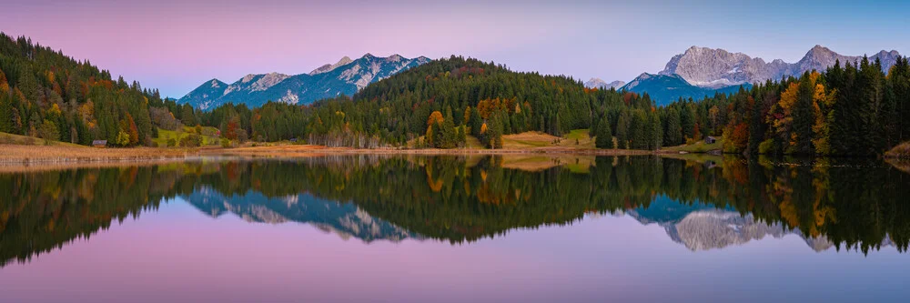 Geroldsee Panorama - fotokunst von Martin Wasilewski