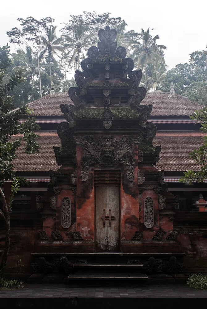 Bali hindu tempels & palms - fotokunst von Studio Na.hili