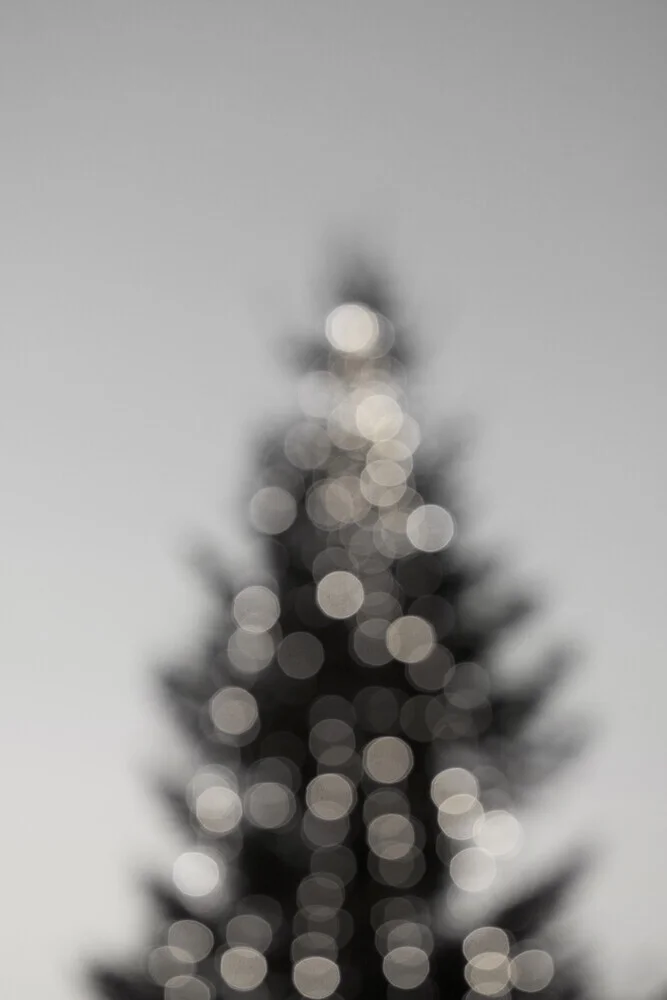 merry merry CHRISTMAS - black & white edition - fotokunst von Studio Na.hili