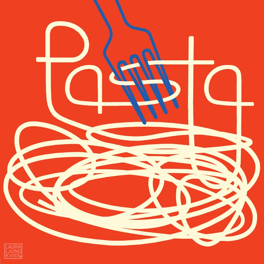 Pasta - fotokunst von Laura Ljungkvist