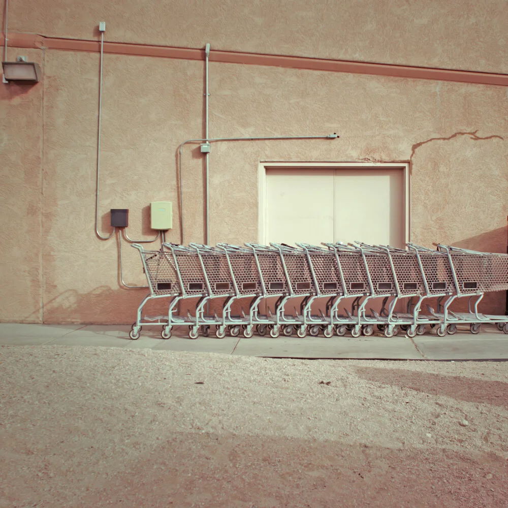 Shopping Carts - fotokunst von Erin Kao
