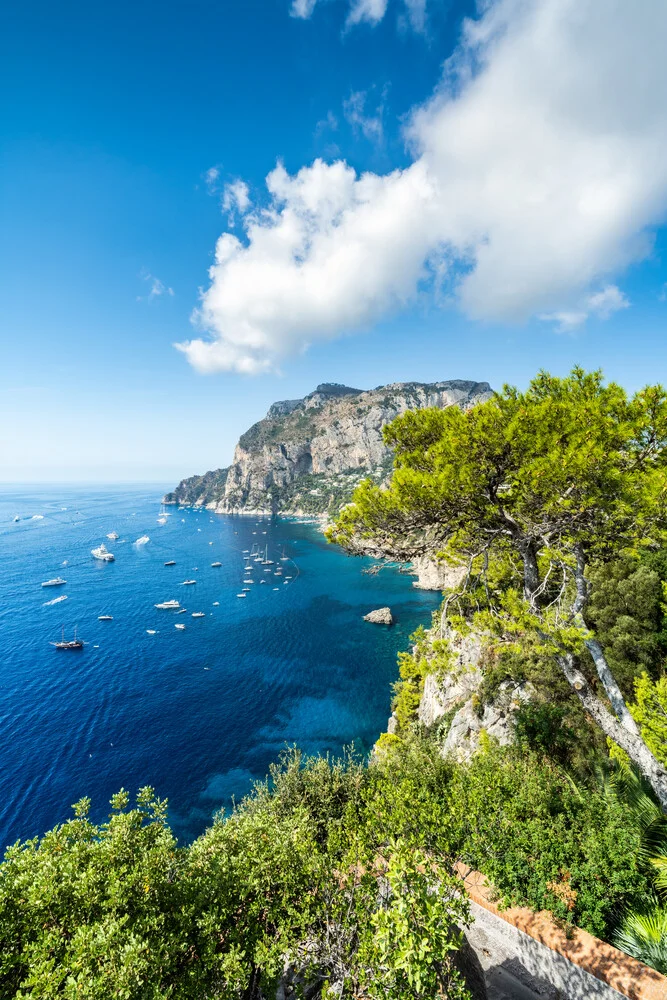 Die Insel Capri - fotokunst von Jan Becke