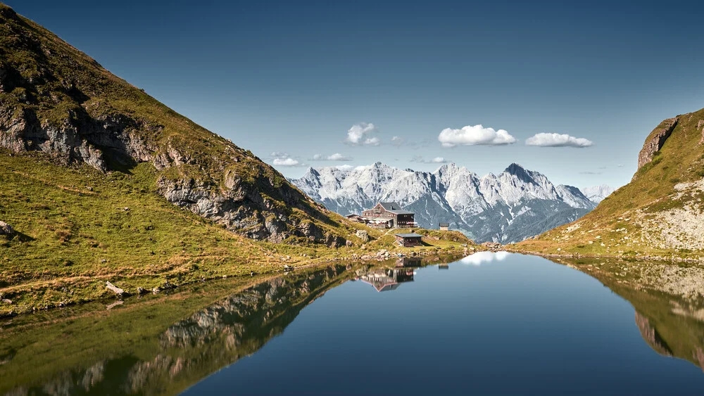 Wildseeloderhaus am Wildseeloder, Fieberbrunn - fotokunst von Norbert Gräf