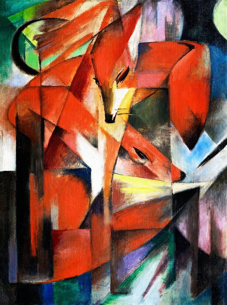 Franz Marc - Füchse - fotokunst von Art Classics