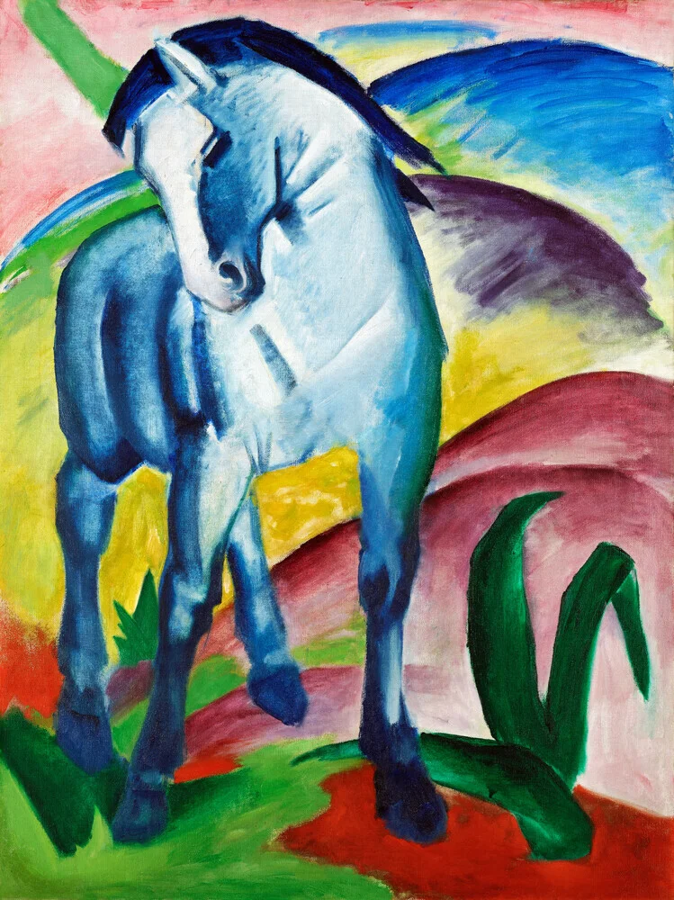 Franz Marc - Der Blaue Reiter I - fotokunst von Art Classics