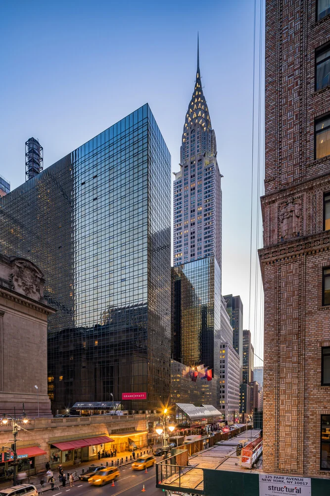 Chrysler Building in Midtown Manhattan - fotokunst von Jan Becke