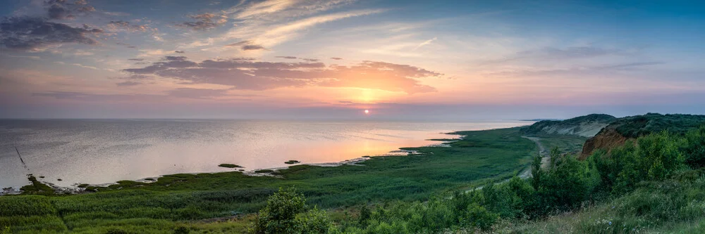 Sunrise at the Morsum cliff on Sylt - Fineart photography by Jan Becke