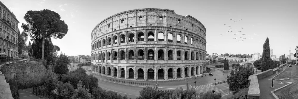 Colosseum in Rome panorama - Fineart photography by Jan Becke