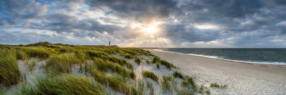 Sunset at the North Sea coast on Sylt - Fineart photography by Jan Becke