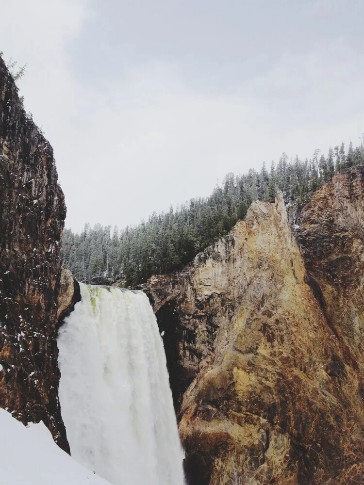 Yellowstone Falls - fotokunst von Kevin Russ