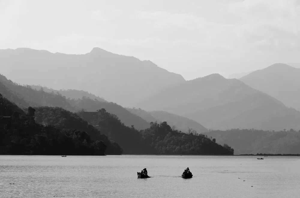 Himalaya - Boat - Fineart photography by Marco Entchev