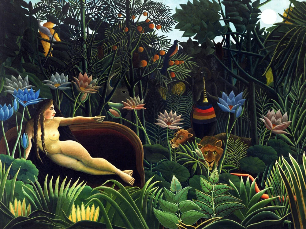 Henri Rousseau: Der Traum - fotokunst von Art Classics