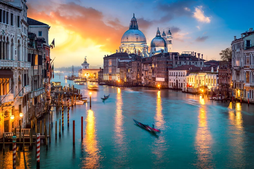 Venice cityscape with view of the Grand Canal - Fineart photography by Jan Becke
