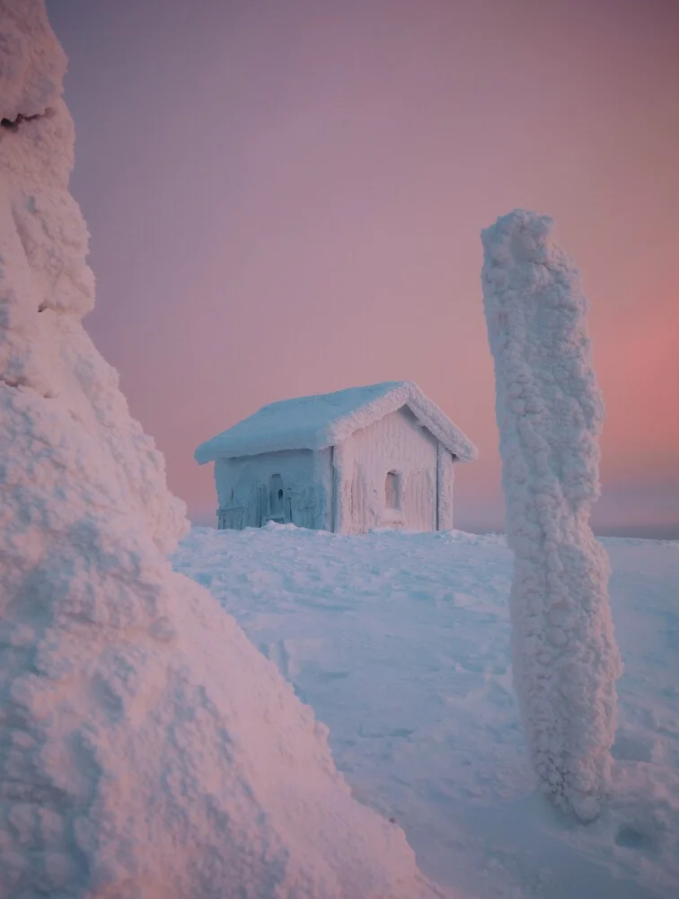 Iced cabin - Fineart photography by André Alexander