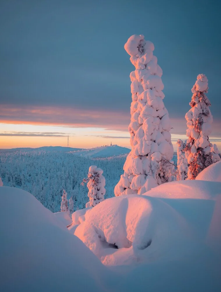 Ruka sunrise - fotokunst von André Alexander