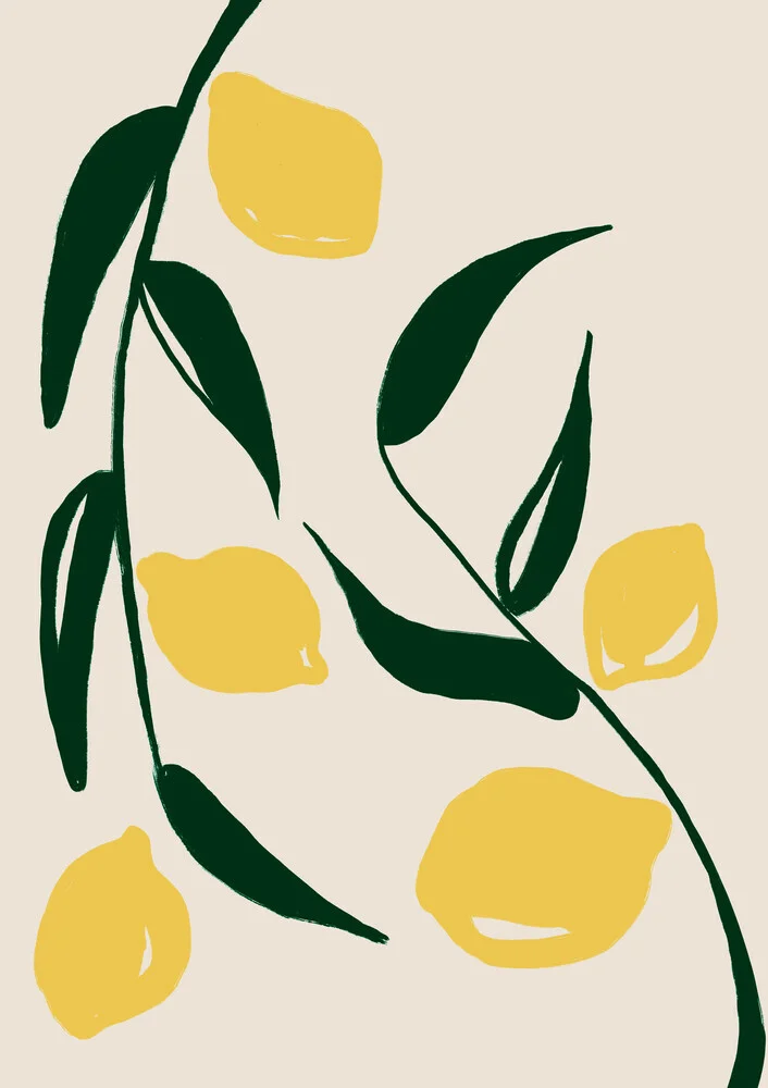 Lemon Tree - fotokunst von Nikki Thaitanom