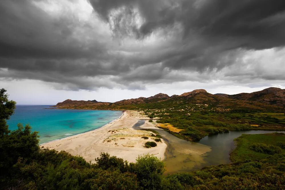 Anse de Peraiola - fotokunst von Boris Buschardt