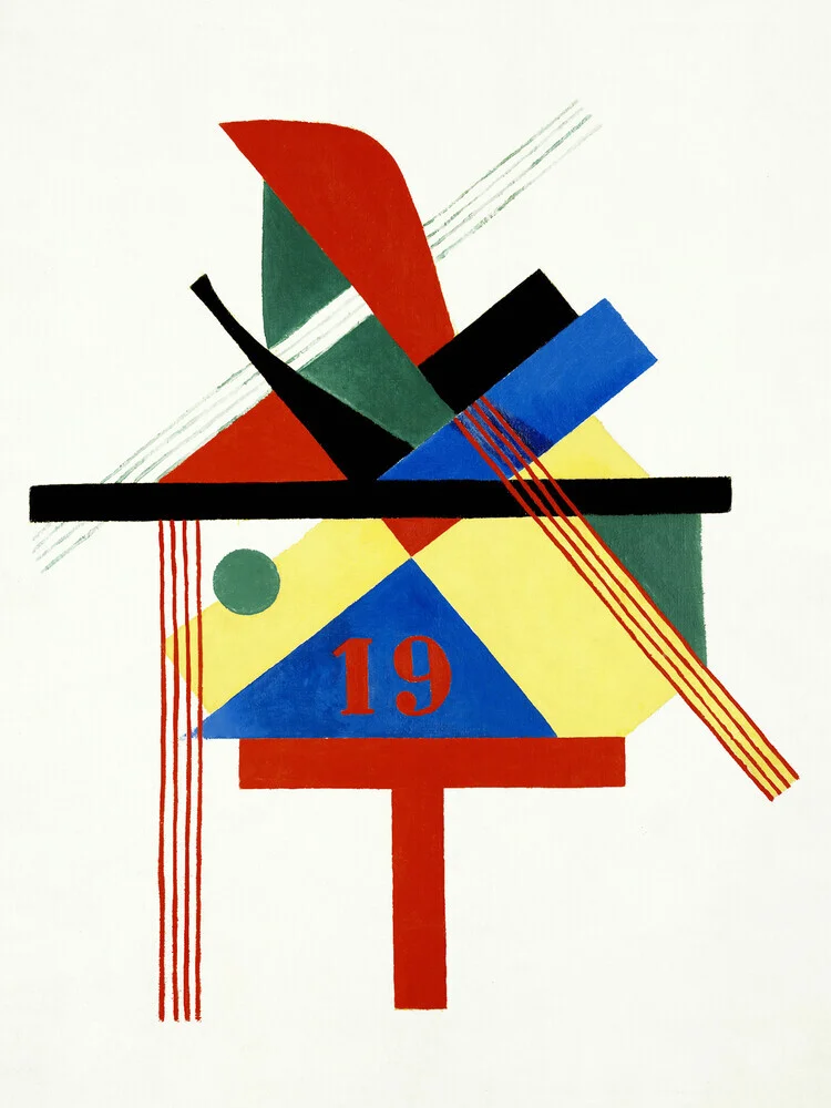 Laszlo Moholy-Nagy: 19 (1921) - fotokunst von Art Classics