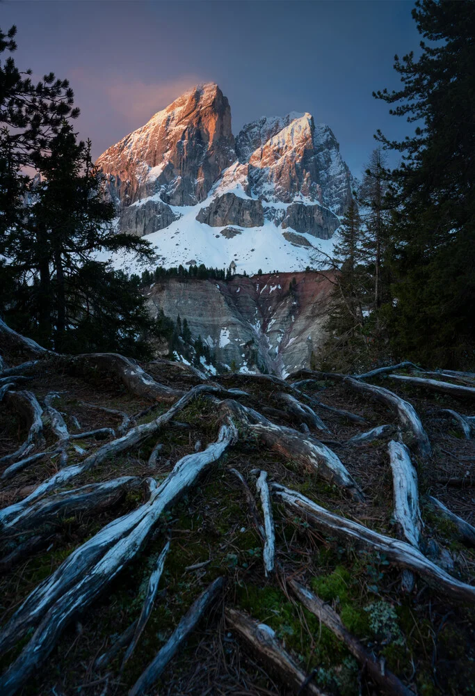 Mountainglow - fotokunst von Patrick Noack