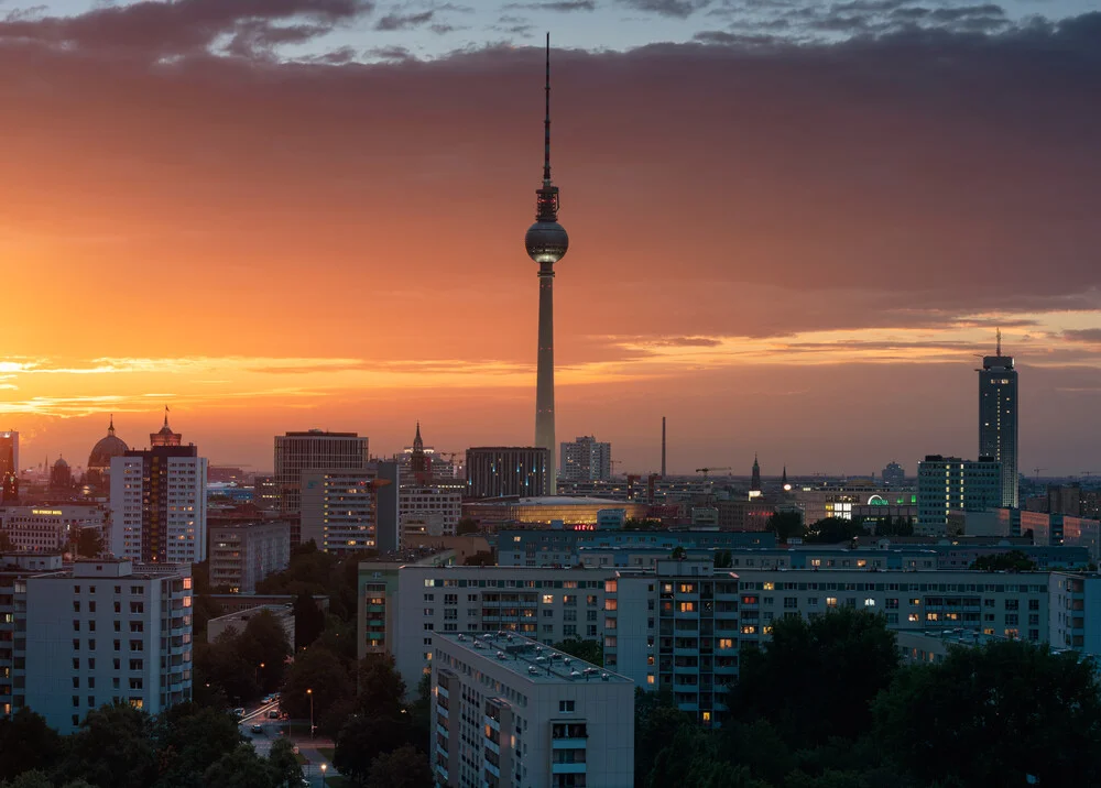 Berlin Skyline #1 - fotokunst von Patrick Noack
