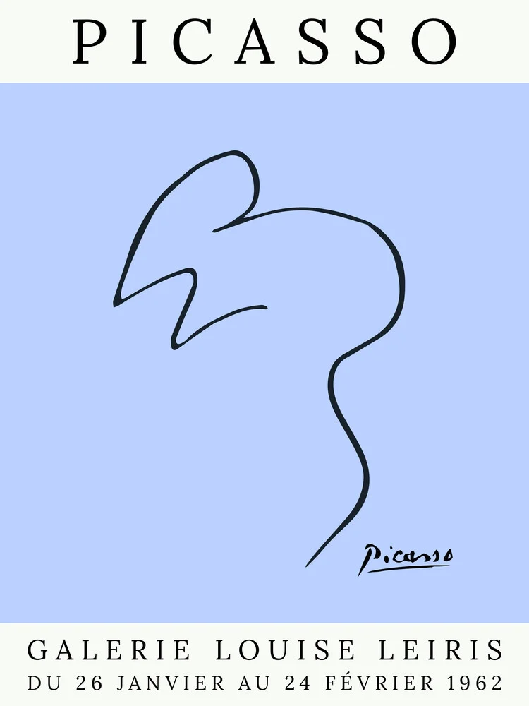 Picasso Maus – violett - fotokunst von Art Classics