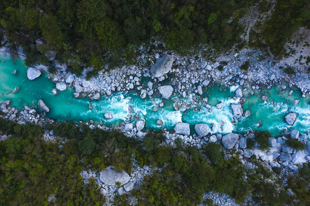 Eis Fluss - fotokunst von Christian Köster