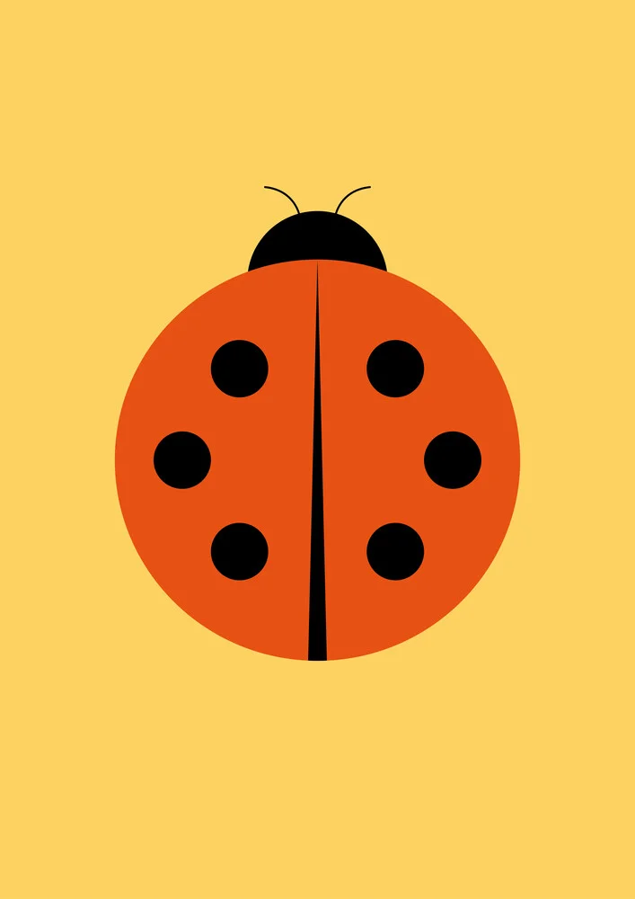 Ladybug With Six Dots - Fineart photography by Susann Stefanizen