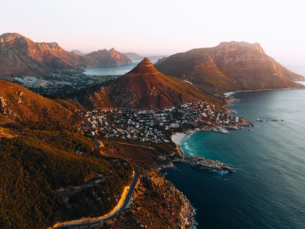 Little Lion's Head while sunset - fotokunst von André Alexander