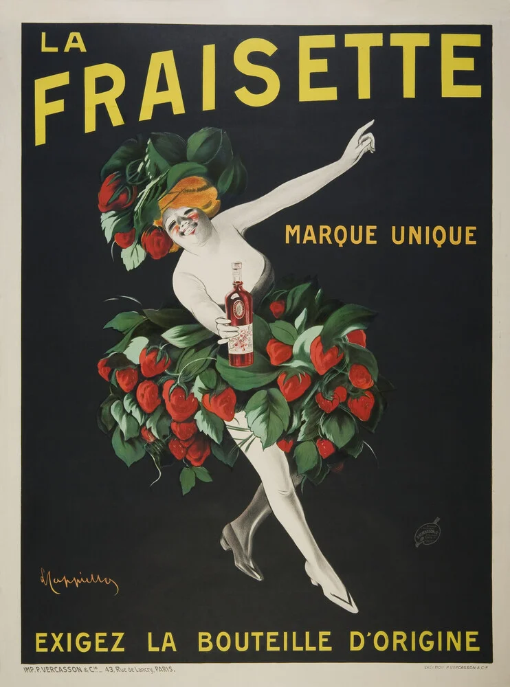 Leonetto Cappiello: La Fraisette - Fineart photography by Vintage Collection