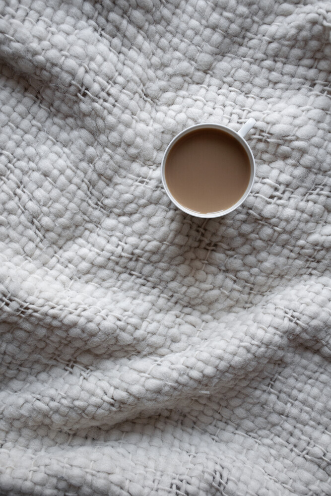 beige cozy caramel coffee dreams - fotokunst von Studio Na.hili