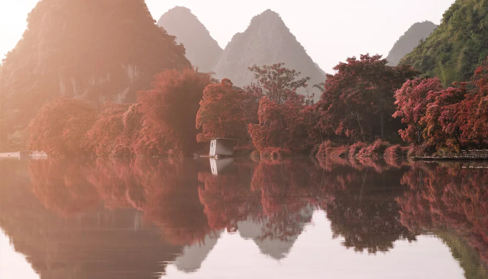 Li River - fotokunst von AJ Schokora