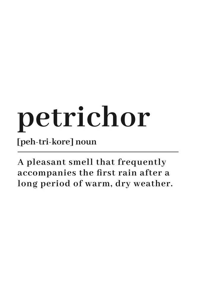 Petrichor - Fineart photography by Typo Art
